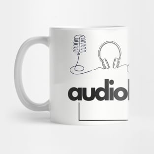 Audiobookin' Period - Graphics - Black Mug